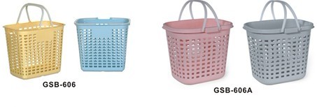 Plastic shopping basket GSB-606/606A