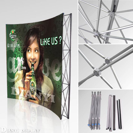 Pop up display stand-1