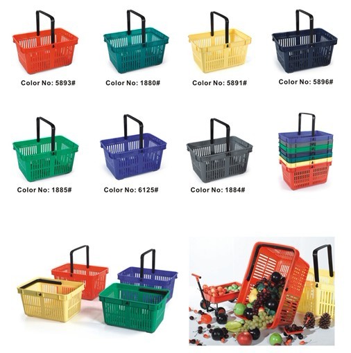 Plastic shopping basket GSB-601