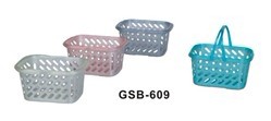 Plastic shopping basket GSB-609