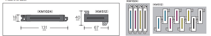 Printhead Konica Minolta 1024